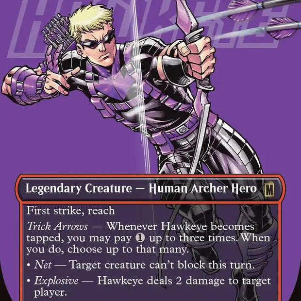 Hawkeye, Master Marksman 367 (Marvel Super Heroes)  - Borderless