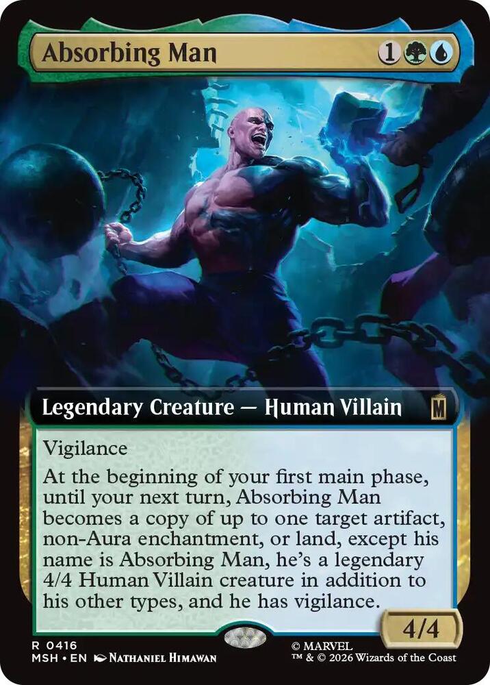 Absorbing Man 416 (Marvel Super Heroes)  - Extended Art