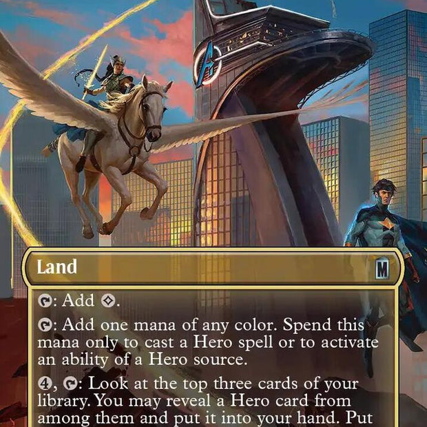 Avengers Tower 334 (Marvel Super Heroes)  - Borderless Foil