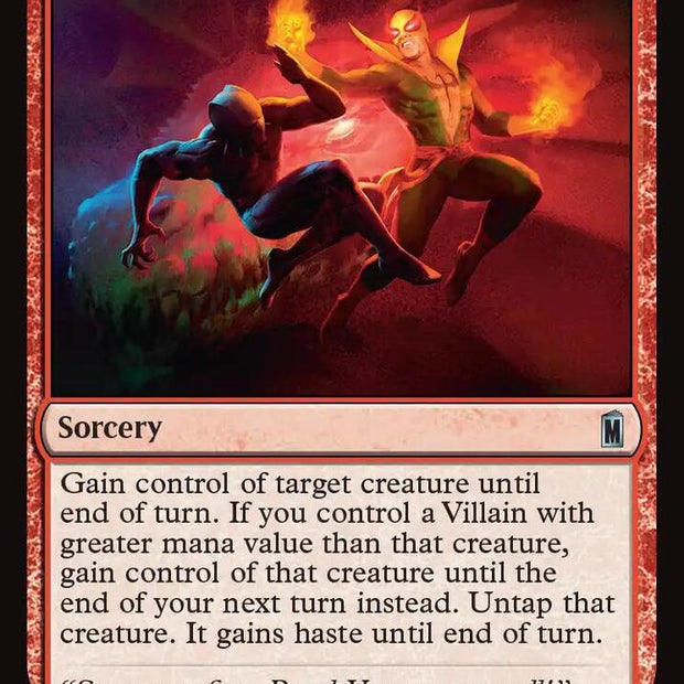 Evil's Thrall 128 (Marvel Super Heroes)  - Foil