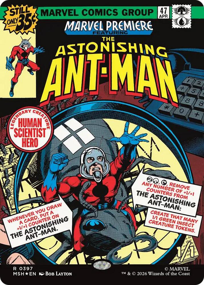 The Astonishing Ant Man Borderless 397 (Marvel Super Heroes)  - Foil