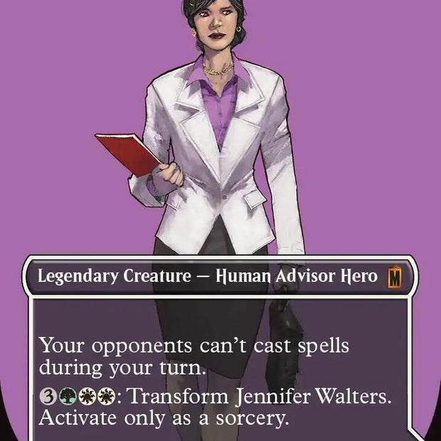 Jennifer Walters Borderless 0355 355 (Marvel Super Heroes)  - Borderless