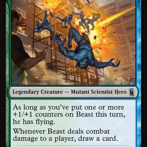 Beast, Erudite Aerialist 206 (Marvel Super Heroes) 