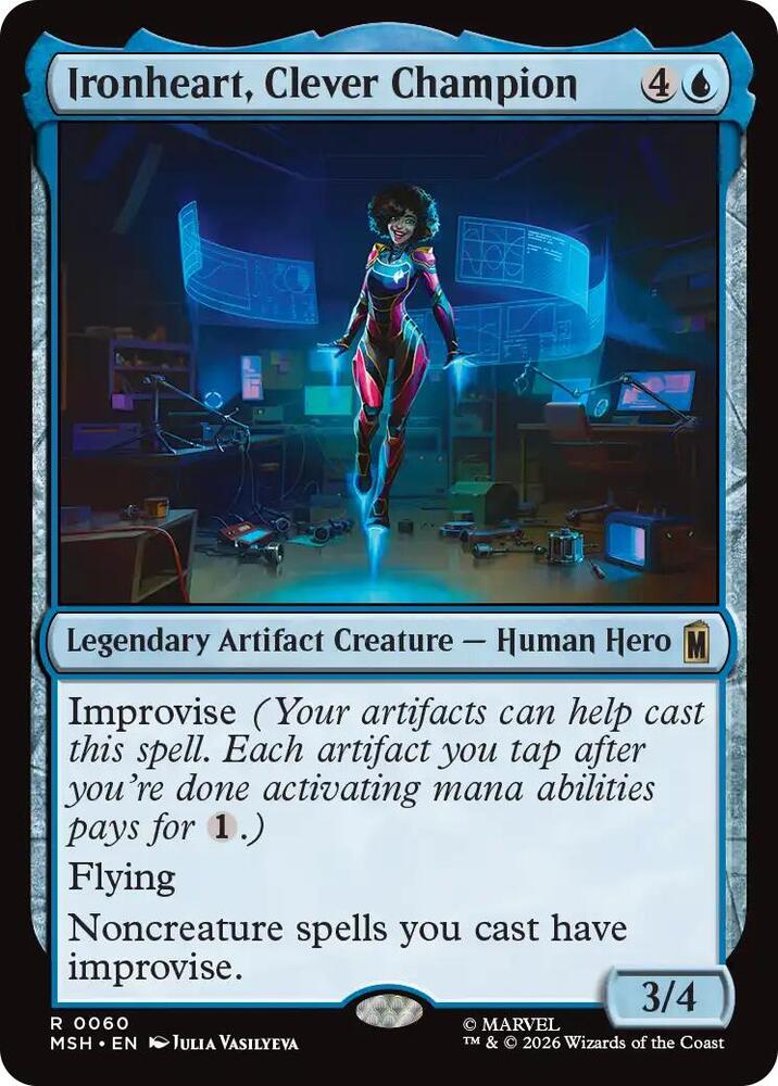 Ironheart, Clever Champion 60 (Marvel Super Heroes)  - Foil