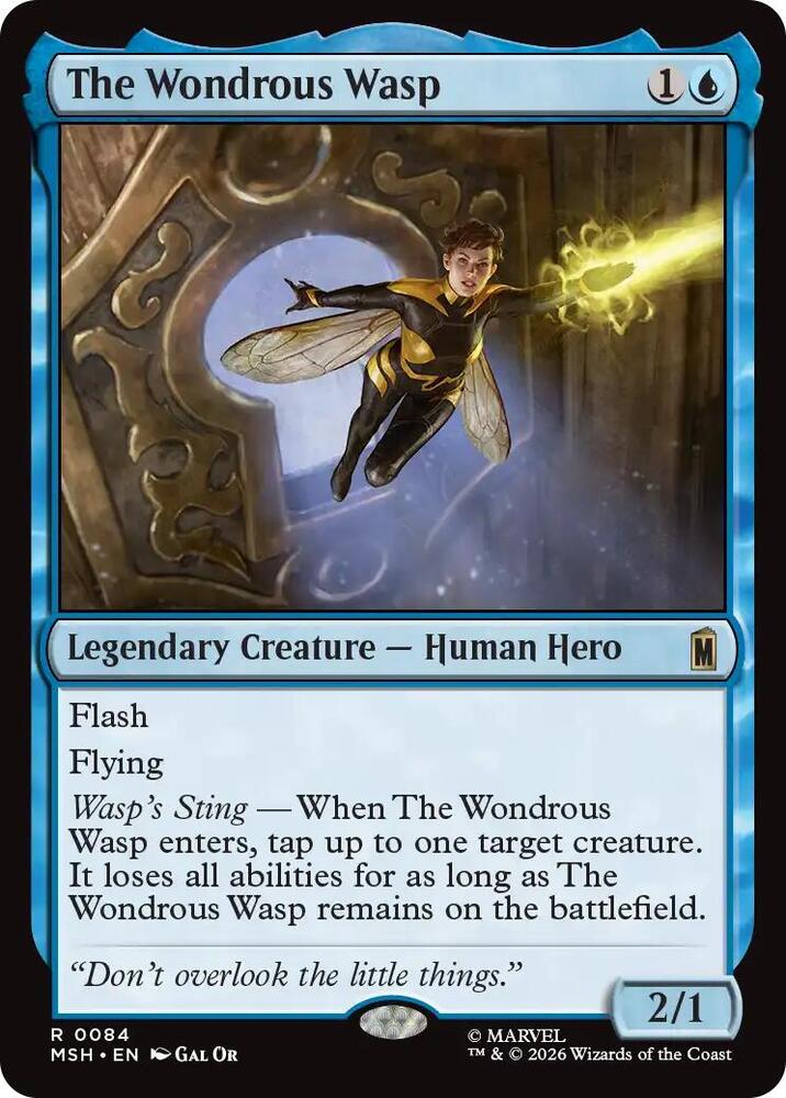 The Wondrous Wasp 84 (Marvel Super Heroes)  - Foil