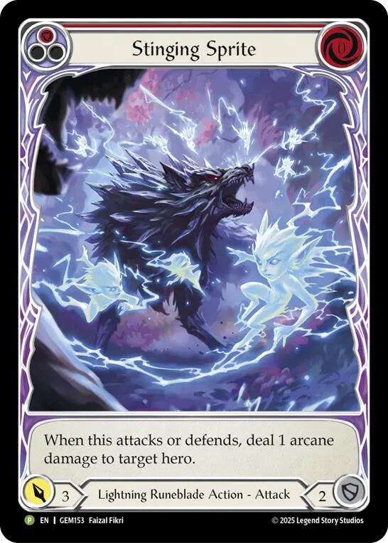 Stinging Sprite GEM153 (Gem Pack 5)  - Rainbow Foil