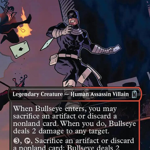 Bullseye, Death Dealer 325 (Marvel Super Heroes)  - Borderless Foil
