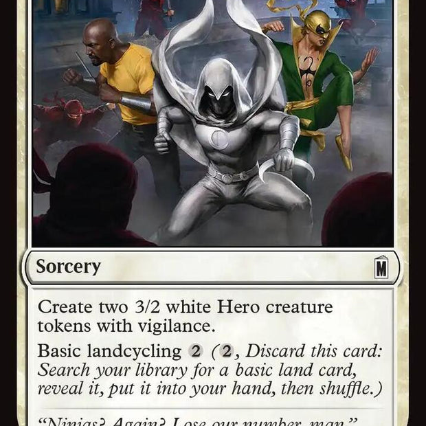 Borough Backup 7 (Marvel Super Heroes)  - Foil