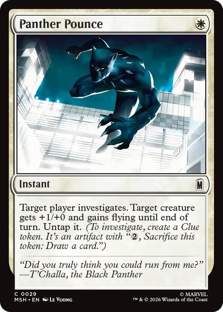 Panther Pounce 29 (Marvel Super Heroes) 