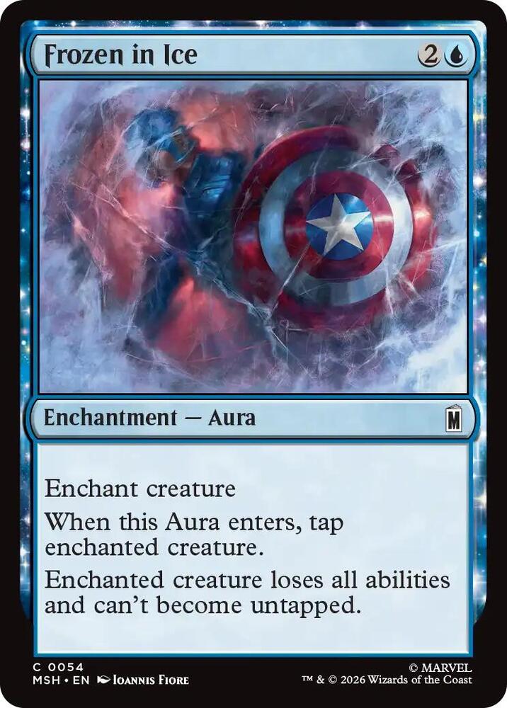Frozen in Ice 54 (Marvel Super Heroes)  - Foil