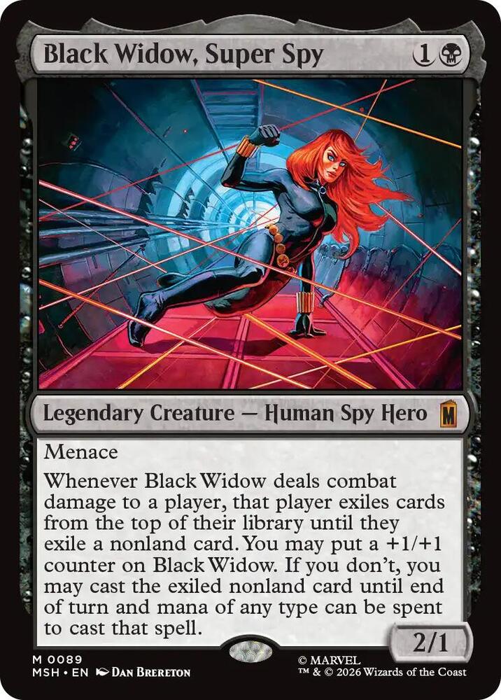 Black Widow, Super Spy 89 (Marvel Super Heroes) 