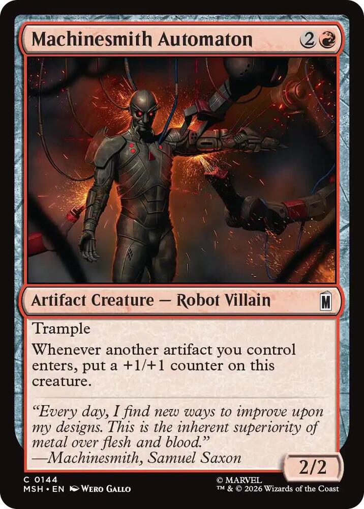 Machinesmith Automaton 144 (Marvel Super Heroes)  - Foil