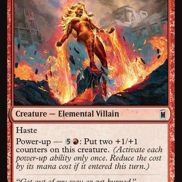 Volcanic Villain 159 (Marvel Super Heroes)  - Foil