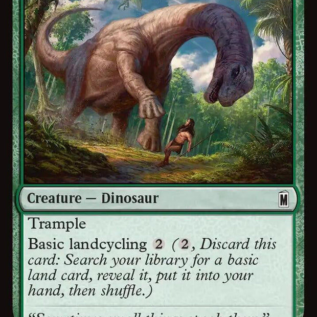 Savage Land Dinosaur 185 (Marvel Super Heroes)  - Foil
