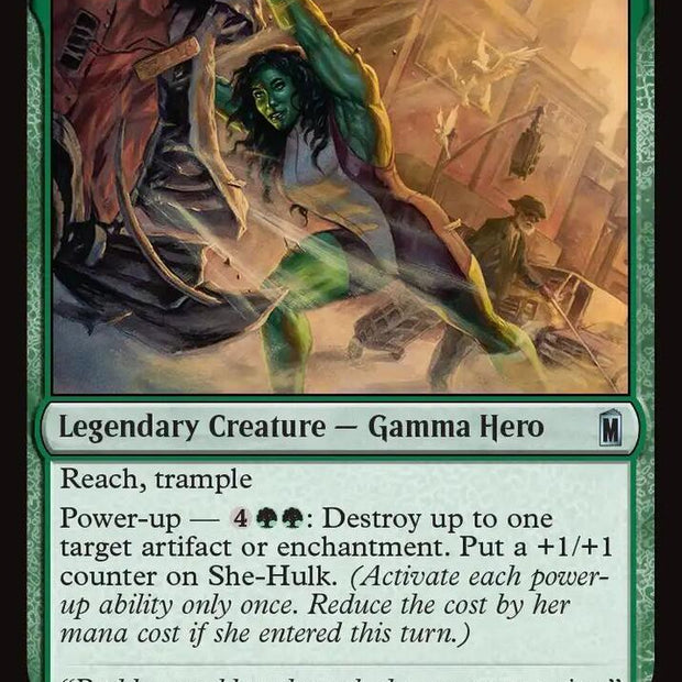 She-Hulk, Jade Defender 188 (Marvel Super Heroes)  - Foil