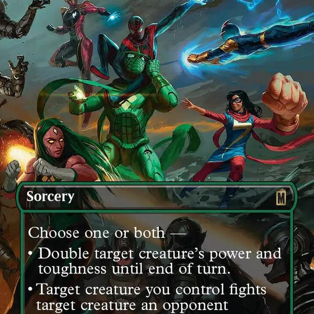 Epic Fight 351 (Marvel Super Heroes)  - Borderless Foil