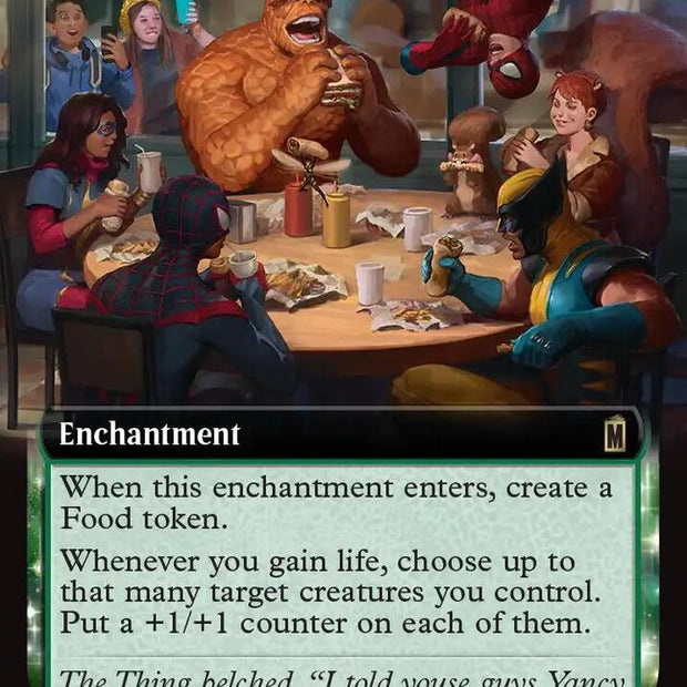 Heroic Feast 414 (Marvel Super Heroes)  - Extended Art Foil