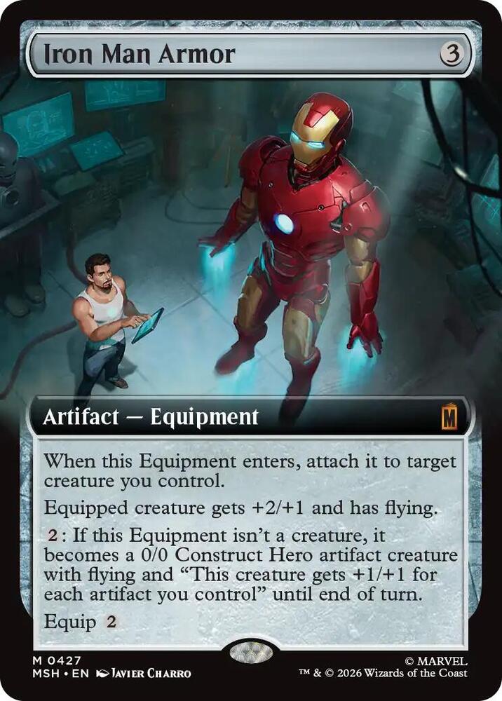 Iron Man Armor 427 (Marvel Super Heroes)  - Extended Art