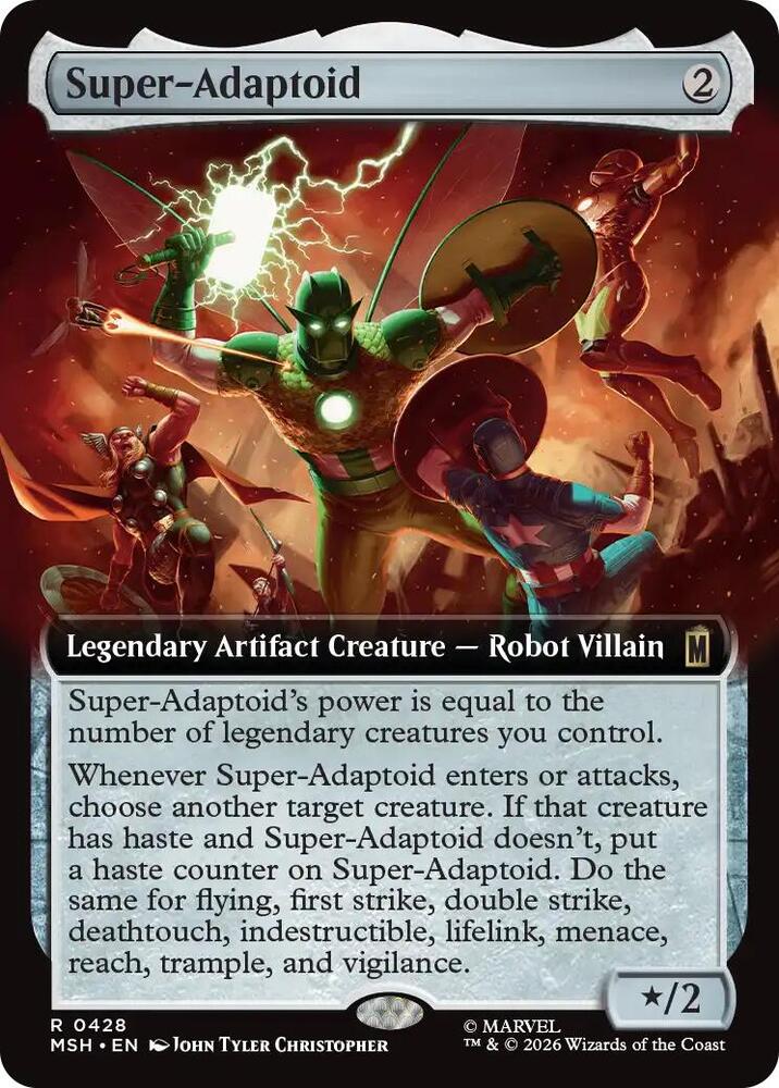 Super-Adaptoid 428 (Marvel Super Heroes)  - Extended Art