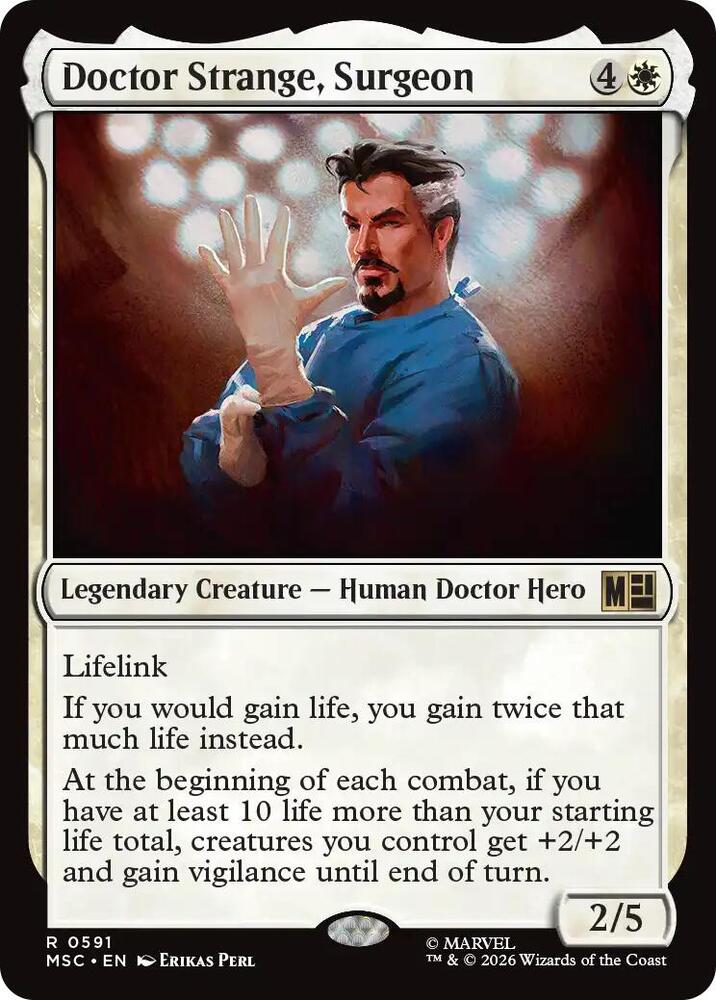 Doctor Strange, Surgeon 591 (Commander: Marvel Super Heroes) 