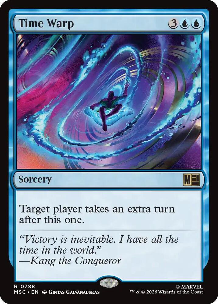 Time Warp 788 (Commander: Marvel Super Heroes)  - Foil