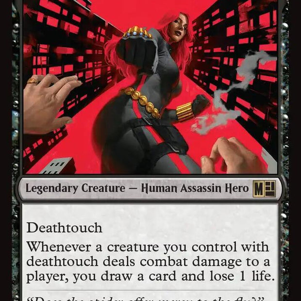 Black Widow, Deadly Hunter 648 (Commander: Marvel Super Heroes)  - Foil