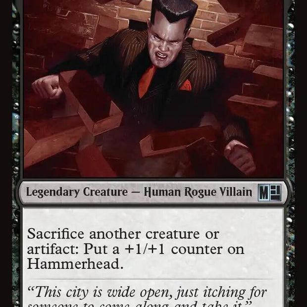 Hammerhead, Maggia Boss 659 (Commander: Marvel Super Heroes)  - Foil