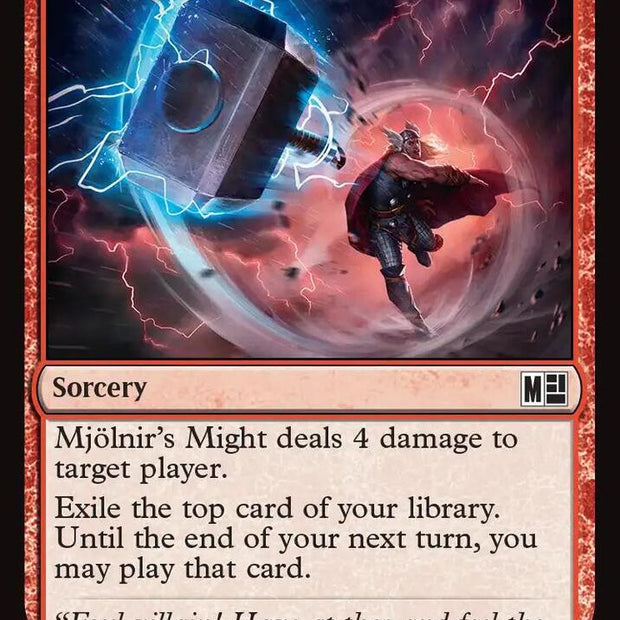 Mjollnir's Might 697 (Commander: Marvel Super Heroes)  - Foil