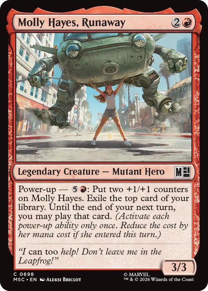 Molly Hayes Runaway 698 (Commander: Marvel Super Heroes)  - Foil