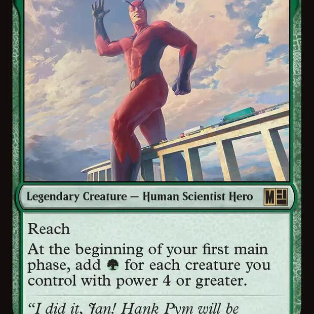 Giant-Man, Gargantuan Genius 722 (Commander: Marvel Super Heroes)  - Foil