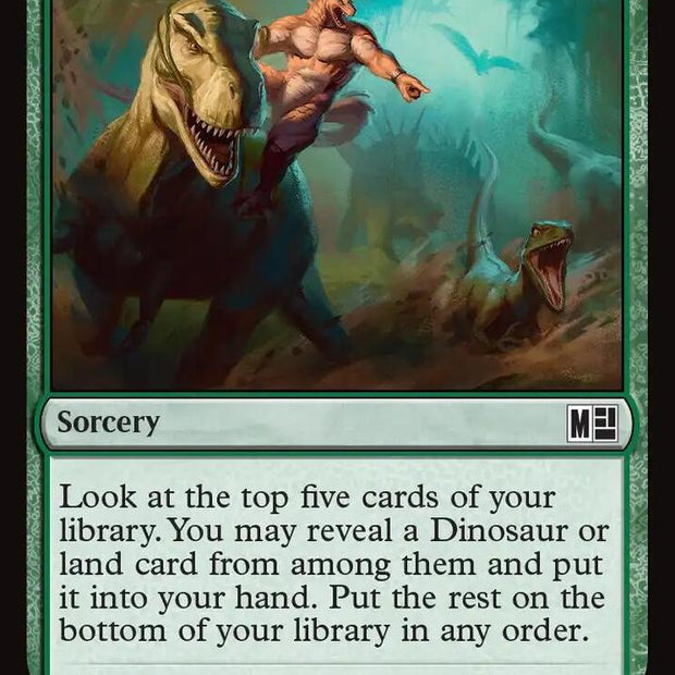 Commune with Dinosaurs 814 (Commander: Marvel Super Heroes)  - Foil