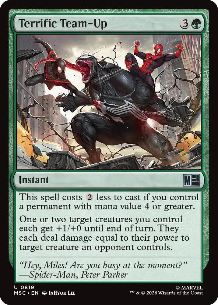 Terrific Team Up 819 (Commander: Marvel Super Heroes)  - Foil