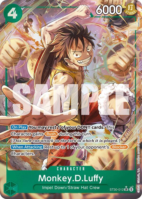 MonkeyDLuffy Parallel ST30-012 ()  - Foil