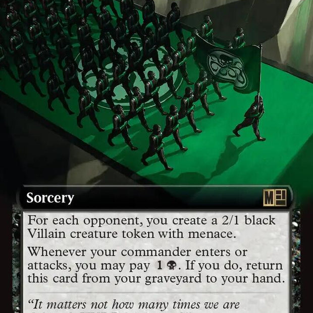 Endless Ranks of HYDRA 348 (Commander: Marvel Super Heroes)  - Extended Art