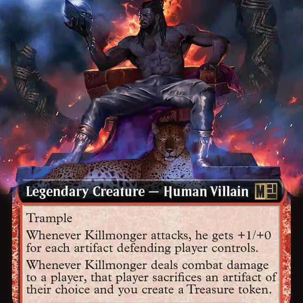 Killmonger, Ruthless Usurper 364 (Commander: Marvel Super Heroes)  - Extended Art