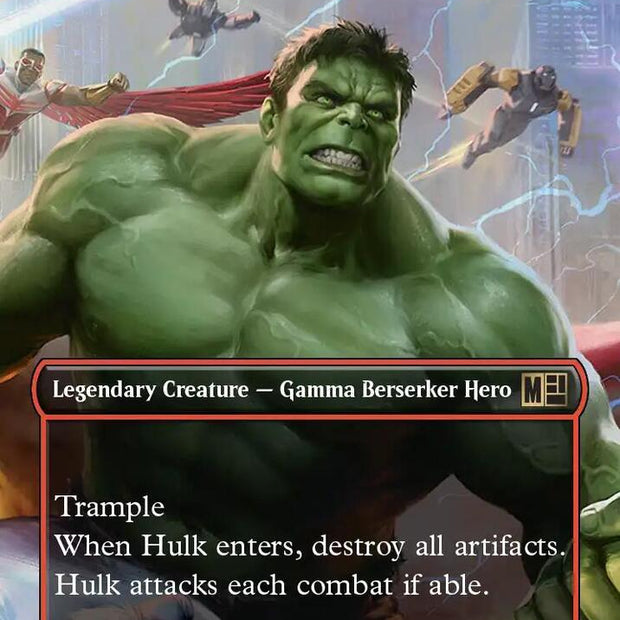 Hulk, Always Angry 502 (Commander: Marvel Super Heroes)  - Borderless