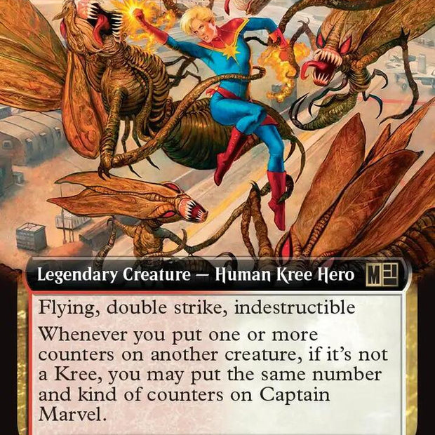 Captain Marvel Apex Avenger Extended Art 396 (Commander: Marvel Super Heroes)  - Extended Art