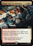Taunt from the Rampart 420 (Commander: Marvel Super Heroes)  - Extended Art