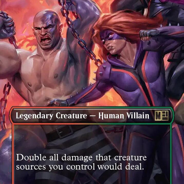 Absorbing Man and Titania 510 (Commander: Marvel Super Heroes)  - Borderless