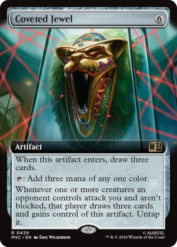 Coveted Jewel Extended Art 429 (Commander: Marvel Super Heroes)  - Extended Art