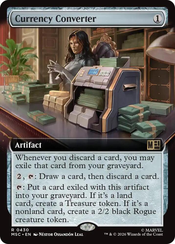Currency Converter 430 (Commander: Marvel Super Heroes)  - Extended Art
