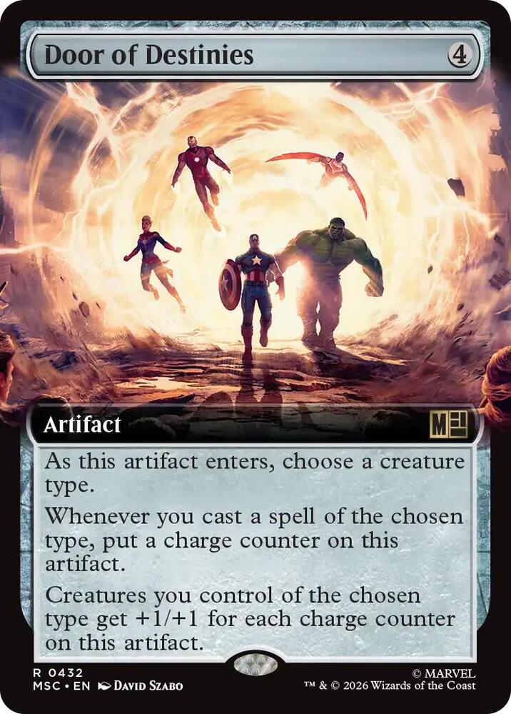 Door of Destinies 432 (Commander: Marvel Super Heroes)  - Extended Art