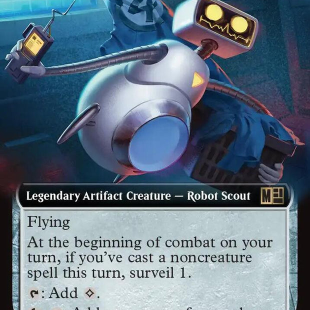 H.E.R.B.I.E., Lovable Robot 436 (Commander: Marvel Super Heroes)  - Extended Art
