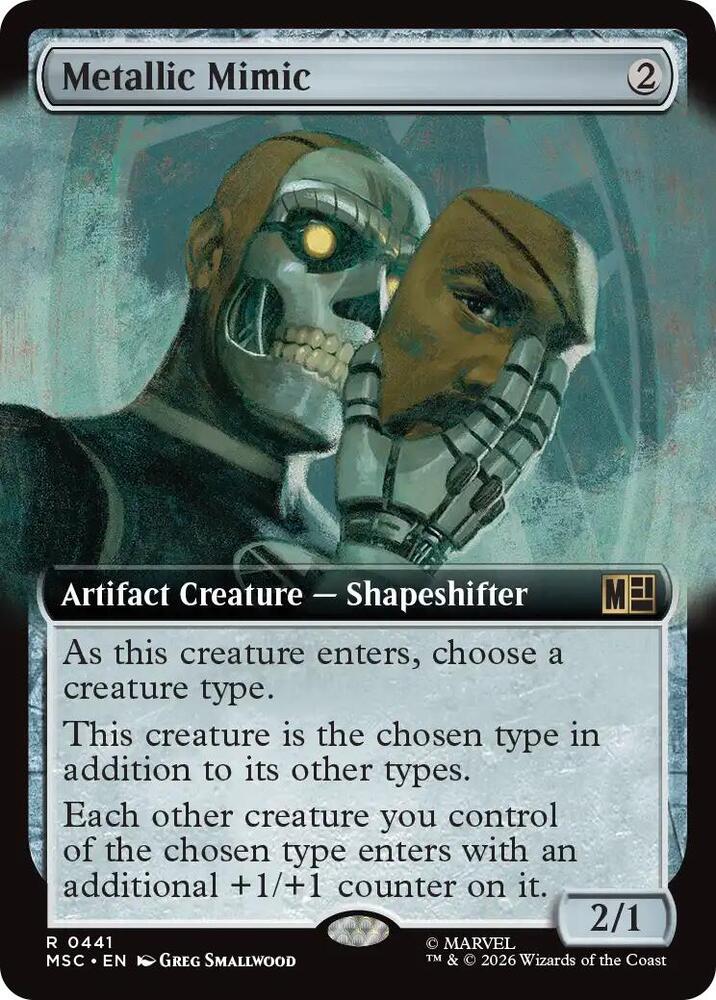 Metallic Mimic 441 (Commander: Marvel Super Heroes)  - Extended Art