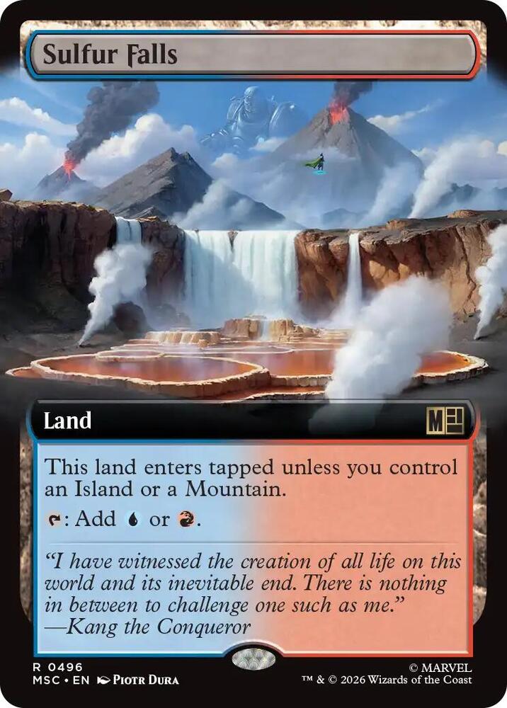 Sulfur Falls 496 (Commander: Marvel Super Heroes) 