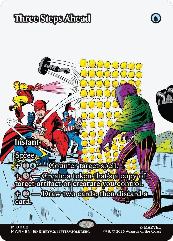 Three Steps Ahead 62 (Marvel Universe Eternal-Legal)  - Borderless