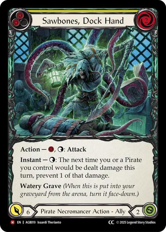 Sawbones Dockhand (CC Label) AGB019 (Armory Deck: Gravy Bones) 