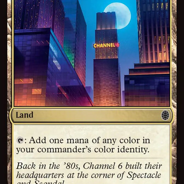 Command Tower 63 (Commander: Teenage Mutant Ninja Turtles)  - Surge Foil