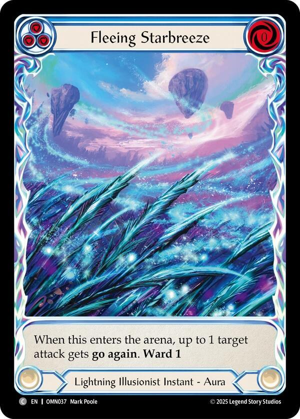 Fleeing Starbreeze Extended Art OMN037 (Omens of the Third Age)  - Cold Foil