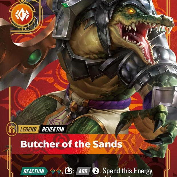 Renekton - Butcher of the Sands 141/166 (Vendetta)  - Foil